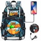 thumbnail image 1 of Stumble Guys Backpack USB Charging Computer SchoolBag Business Bag Waterproof Rucksack College Daypack Mochilas, 1 of 3