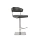 thumbnail image 1 of Taburete de bar Whiteline Modern Living Maureen gris oscuro, 1 of 8