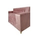 thumbnail image 3 of Sofa Dos Cuerpos Felpa Rosa, 3 of 3