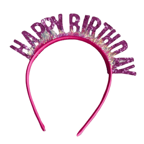 Tiara para niña de cumpleaños, diadema, tocado, accesorios para el cabello para fiestas de niñas