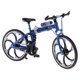 thumbnail image 2 of 1:10 Diecast Iron Alloy Model Sports Mountain Bicycle Handicraft Toy Azul, 2 of 5