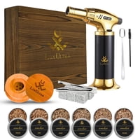 Genérico - Kit Para Ahumar Cócteles Old Fashioned Con Antorcha Y 6 Astillas De Madera