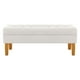 thumbnail image 1 of Banqueta Wood 2c Felpa 04 Crudo, 1 of 4