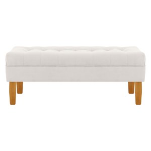 Bodevir - Banqueta Wood 2C Felpa 04 Crudo