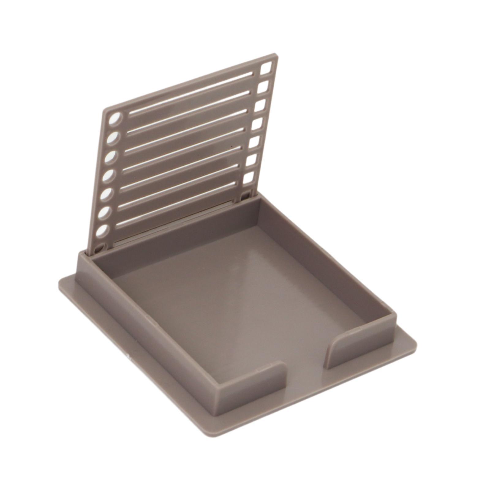 Ioensy - Portanotas Adhesivas Con Plantilla Portátil Para Material De Oficina Escolar