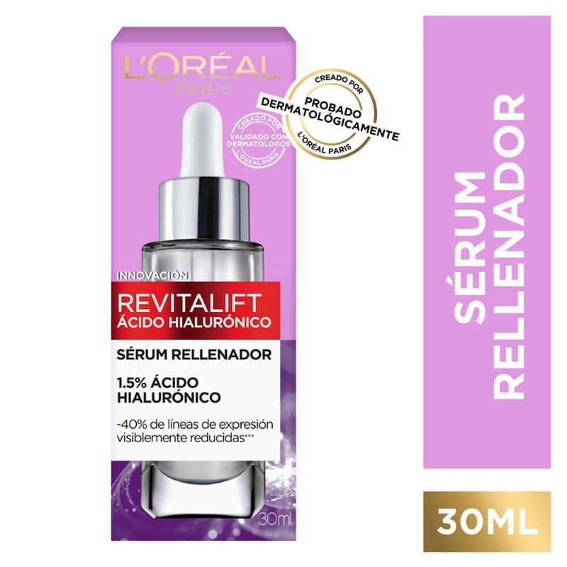 L'Oréal Dermo Expertise - Serum Rellenador Revitalift 1,5% Ácido Hialurónico 30 Ml