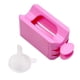 thumbnail image 2 of Caja De Reciclaje De Polvos Para Uñas, Contenedor De Polvos Para Uñas De Doble Capa, Color Rosa, 2 of 3