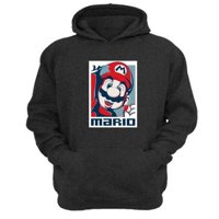 Genérico - Polerón Canguro Plomero Rojo Gris Oscuro Talla S Unisex