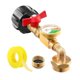 thumbnail image 3 of Adaptador De Codo De Repuesto De Gas De Metal Con Indicador Para Calentador De Mochilero De Camping, 3 of 5