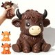 thumbnail image 1 of Bigzagger Squishy Vaca Jumbo 15 cm para Alivio del Estrés, 1 of 7