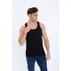 thumbnail image 3 of Camiseta Hombre Elasticada Sin Manga Acanalada Algodón 7610, 3 of 4