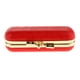 thumbnail image 3 of cuero de la PU lápiz labial brillo caso caja de almacenamiento de maquillaje caja portátil rojo, 3 of 5