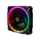 thumbnail image 2 of Pack de 5 Ventiladores para PC Antec Prizm 120 ARGB, 5 Unidades, Color Negro, 2 of 3