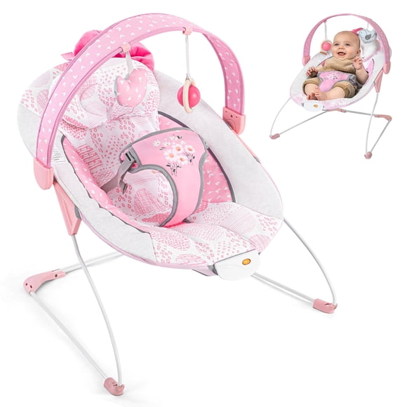Hamaca portátil AskCat para bebés, ajustable con vibración