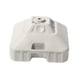 thumbnail image 1 of Soporte para sombrilla Soporte para sombrilla 30L Protector de peso Soporte para sombrilla para patio Soporte para sombrilla para jardín de pesca al a Blanco, 1 of 5