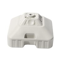 Magideal - Soporte Para Sombrilla Soporte Para Sombrilla 30L Protector De Peso Soporte Para Sombrilla Para Patio Soporte Para Sombrilla Para Jardín De Pesca Al A Blanco