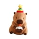 thumbnail image 3 of Peluche De Capibara, Animal De Peluche Suave De Capibara Para Niños, Niñas Y Niños, Feliz Cumpleaños, 3 of 3
