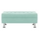 thumbnail image 1 of Banqueta Lisboa 2c Felpa 12 Verde Agua, 1 of 4