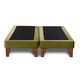thumbnail image 1 of Base Cama Europea Zen Tela Verde 2 Plazas, 1 of 3