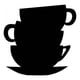 thumbnail image 1 of Decomural Cups And Saucers Food Drink WS-40859, 1 of 2