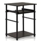 thumbnail image 1 of Escritorio para ordenador Furinno Home Espresso/Negro con estantes de almacenamiento, 1 of 4