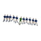 thumbnail image 5 of 11 Figuras De Jugador De Fútbol En Miniatura, Accesorios Para Escenas De Bricolaje, Jardín De Hadas, Jugador Azul, 5 of 5