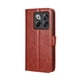 thumbnail image 1 of Funda tipo libro para OnePlus 10T 5G, cartera todo‑en‑uno, funda multifuncional con tarjetero y correa de muñeca desmontable, 1 of 4