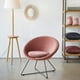 thumbnail image 2 of Silla Kane Patas Metal Ribete Rosa BVS, 2 of 3