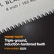 thumbnail image 4 of Sierra de detalle plegable Fiskars Pro PowerTooth de 15 cm, 4 of 7
