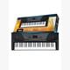 thumbnail image 1 of Teclado Piano Electric School 54 Teclas Ft570 Fussen - 9578 Negro Instrumento Musical, 1 of 3