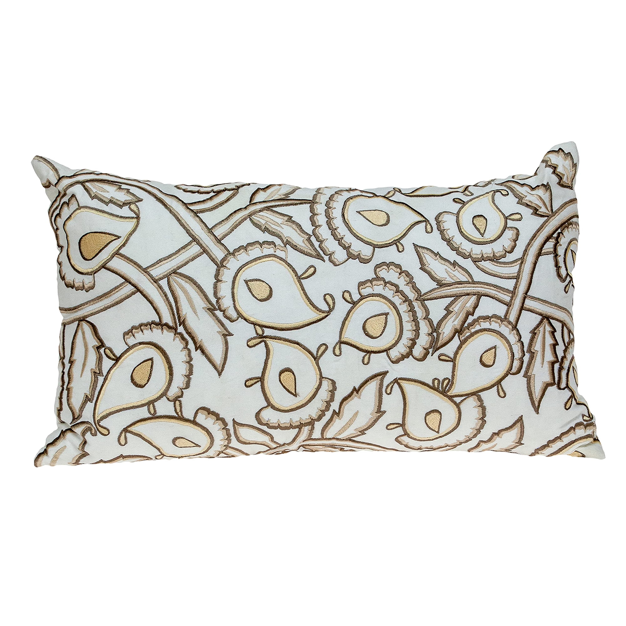 Funda De Almohada Parkland Collection Celeste Accent White