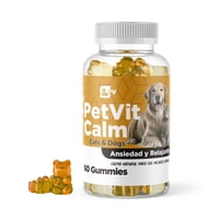 Petvit Calm Calmante Natural Suplemento Natural Para Perros Y Gatos Gomitas