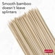 thumbnail image 3 of Brochetas de bambú Good Cook, 30 cm, 100 unidades, 3 of 8