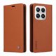 thumbnail image 5 of Funda Billetera de Cuero para Xiaomi 17 con Tarjetero y Soporte - Tapa Magnética Marrón, 5 of 5
