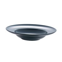 Bothyi - Plato De Cena Plato De Comida Tazón De Sopa De Borde Ancho Para Postres Reuniones Fiestas Azul