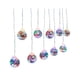 thumbnail image 1 of Cortina Luces Led Navidad 8 Esferas Transparente 3 Metros Multicolor, 1 of 3