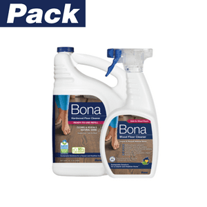 Bona - Pack Limpiadores Pisos De Madera 3.78 Lts Y 946 Ml