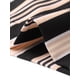 thumbnail image 5 of INSPIRE CHIC Pantalones Casuales a Rayas para Mujeres Piernas Anchas Cintura Elástica con Cordón Palazzo Pantalones de Salón XS Negro Marrón, 5 of 6
