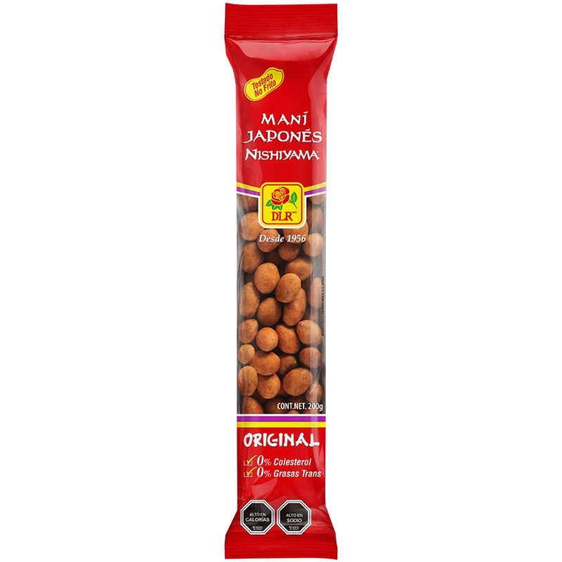 Maní Japonés Bolsa 200 g De la Rosa