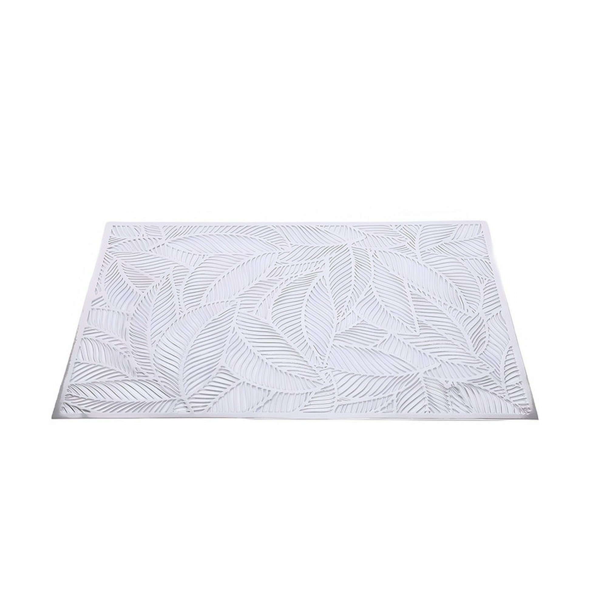 Genérico - Set 8 Mantel Individuales Cuadrado Antideslizante Cocina Lau