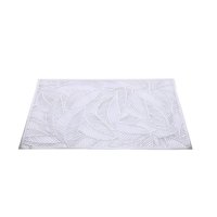 Genérico - Set 8 Mantel Individuales Cuadrado Antideslizante Cocina Lau