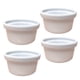 thumbnail image 1 of Pack 4 bowl de Cerámica -apto p/horno - 9cm diámetro - Blanco - R164, 1 of 3