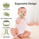 thumbnail image 3 of Juego de 2 guantes de silicona Roxanepig para bebés Teether Toy, 3 of 6