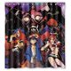 thumbnail image 1 of Cortina de ducha con diseño de dibujos animados de Gurren Lagann, juego de cortina de baño con ganchos, tamaño 66 x 72 pulgadas, 1 of 3