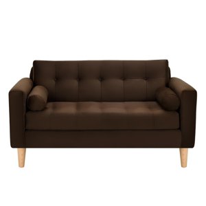 Bodevir - Sofa Retro 2C Felpa 05 Chocolate