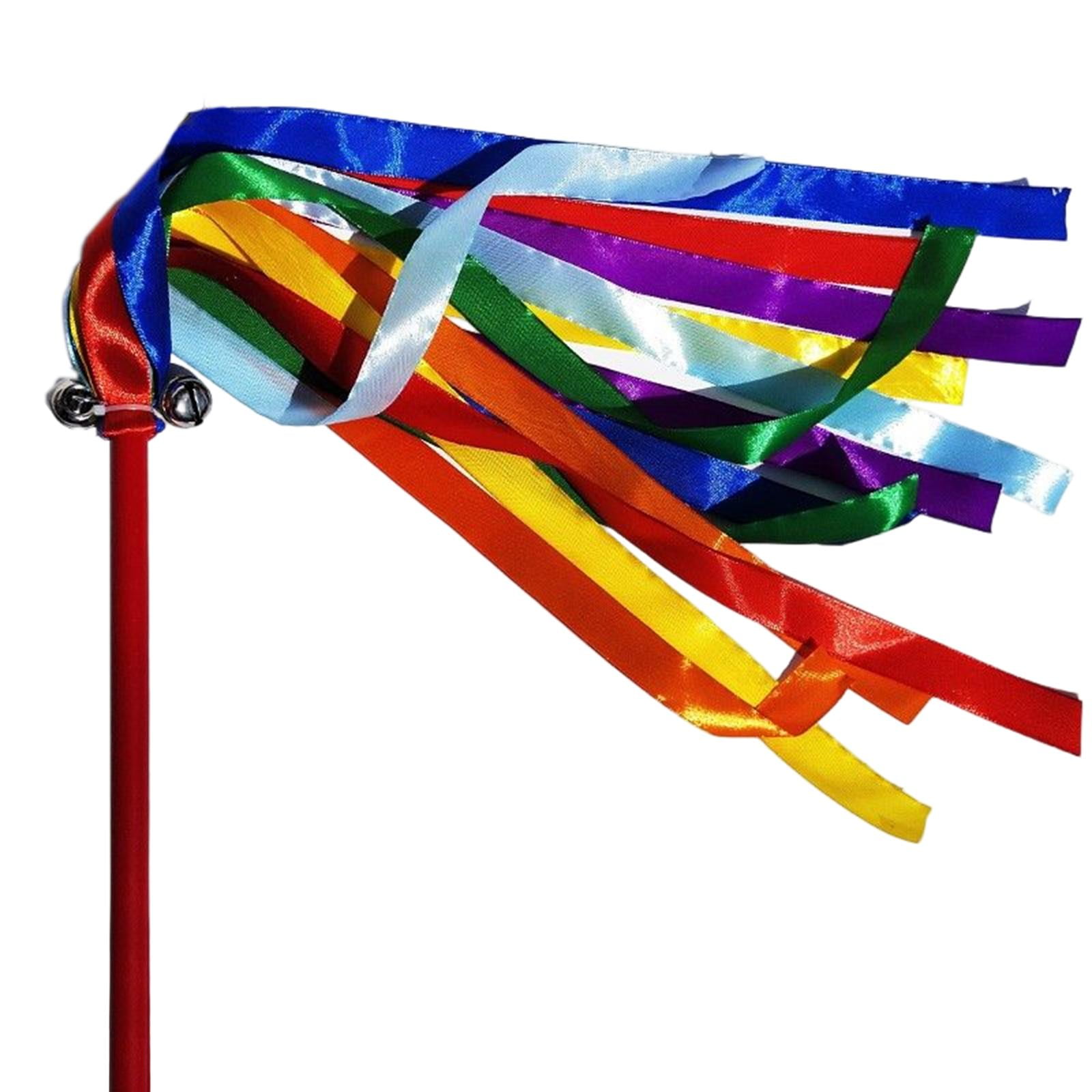 Ioensy - Cintas De Baile De Gimnasia Accesorios De Ejercicio Matutino Con 2 Campanas Para Entrenamiento