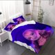 thumbnail image 1 of 3pcs Ayliva Selfie Pattern Duvet Cover Set - Bedding Set Including Pillowcases And Duvet Cover No Filling - Soft And Comfortable, 1 of 5