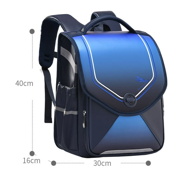 High quality Orthopedic School Bags for Children PU leather Backpacks Boy Girl Kid metal Hasp Japan Randoseru student book Bag