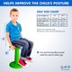 thumbnail image 5 of Juego de 2 Taburetes Balance G-PACK PRO 45 cm Verde, 5 of 9