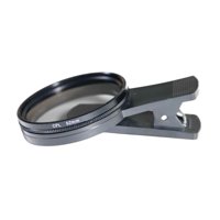 Magideal - Filtro Polarizador Para Cámara De Teléfono Cpl, Clip Circular Portátil Para Fijación De Teléfono Inteligente, Filtro Polarizador Para Cámara De Teléfo 52 Mm
